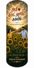 Abi ❤️ Red Heart Calling... Additional Tamil Edition Bookmark